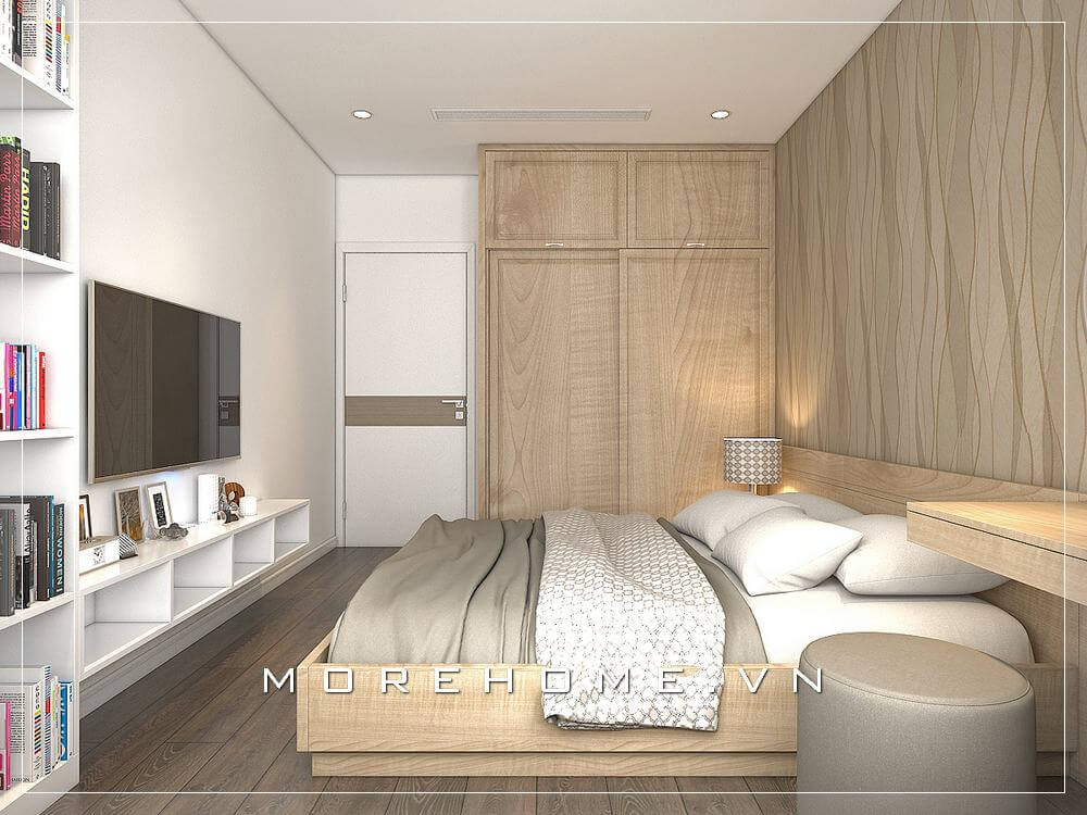 Nội thất phòng ngủ gỗ công nghiệp